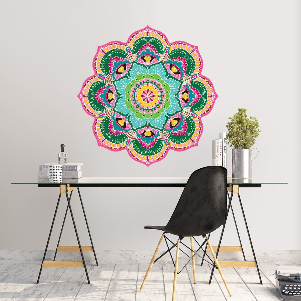 מדבקת המנדלה שלי,  מי את ומאין הגעת