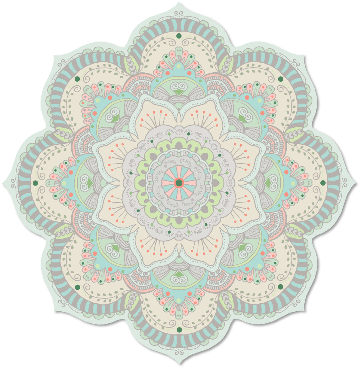 פלייסמט שולחני במבצע pvc - מנדלה נגה