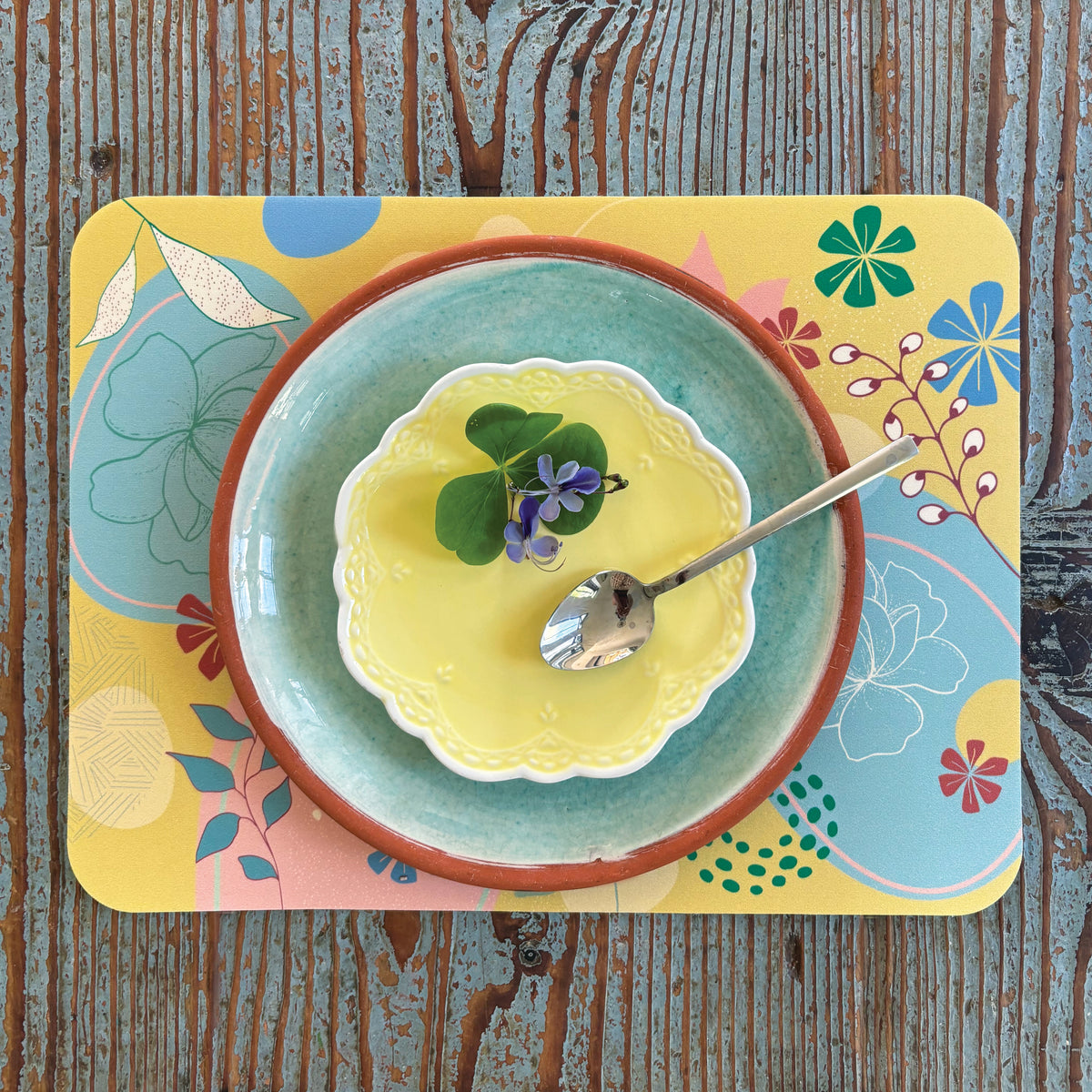 סט 6 פלייסמטים pvc-סדרת אלונה