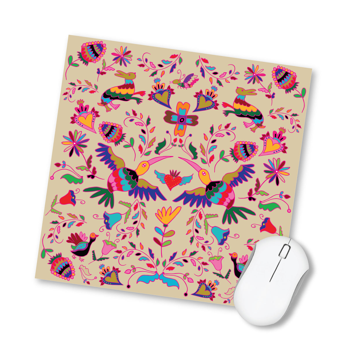 פד מעוצב לעכבר- מקסיקני ציפורים בז׳