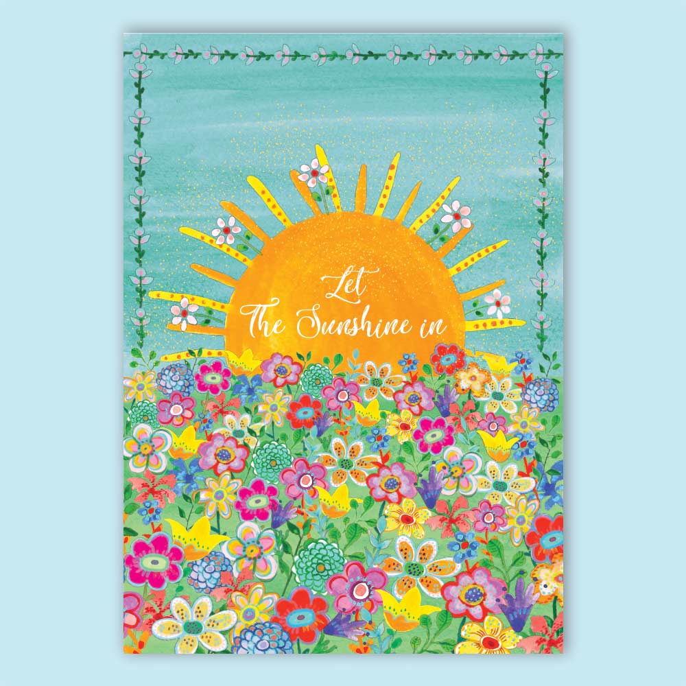 הדפס למסגור מסדרת sunshine - שמש זורחת