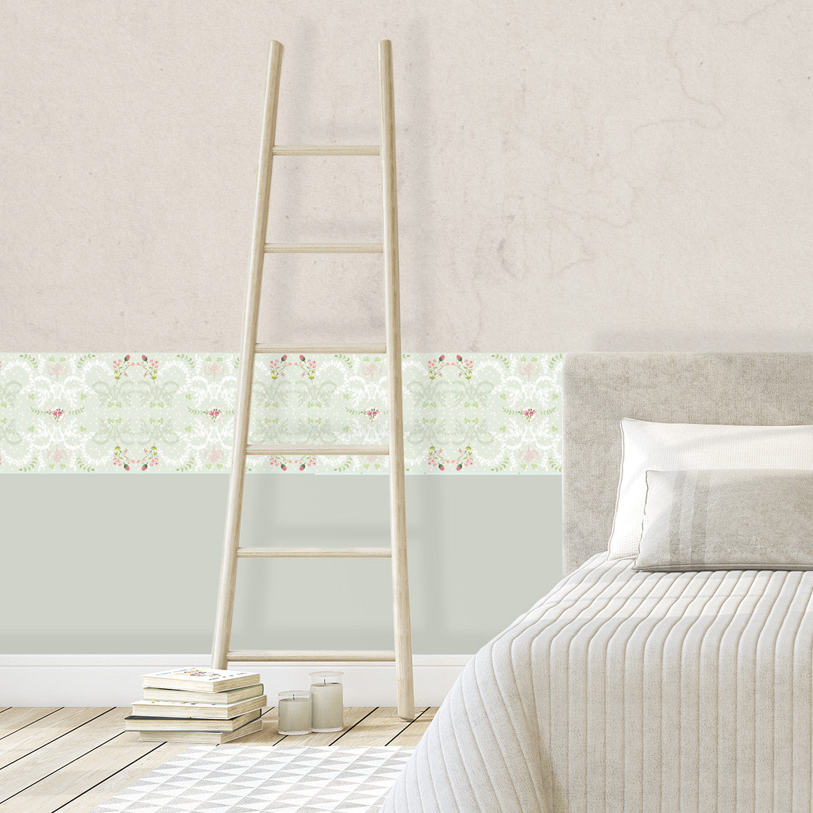 בורדר קיר צרפתי זית