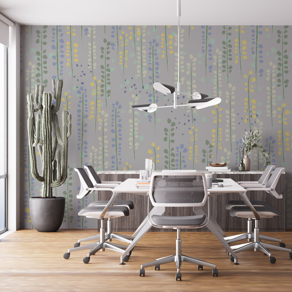 טפט ניר - אפור