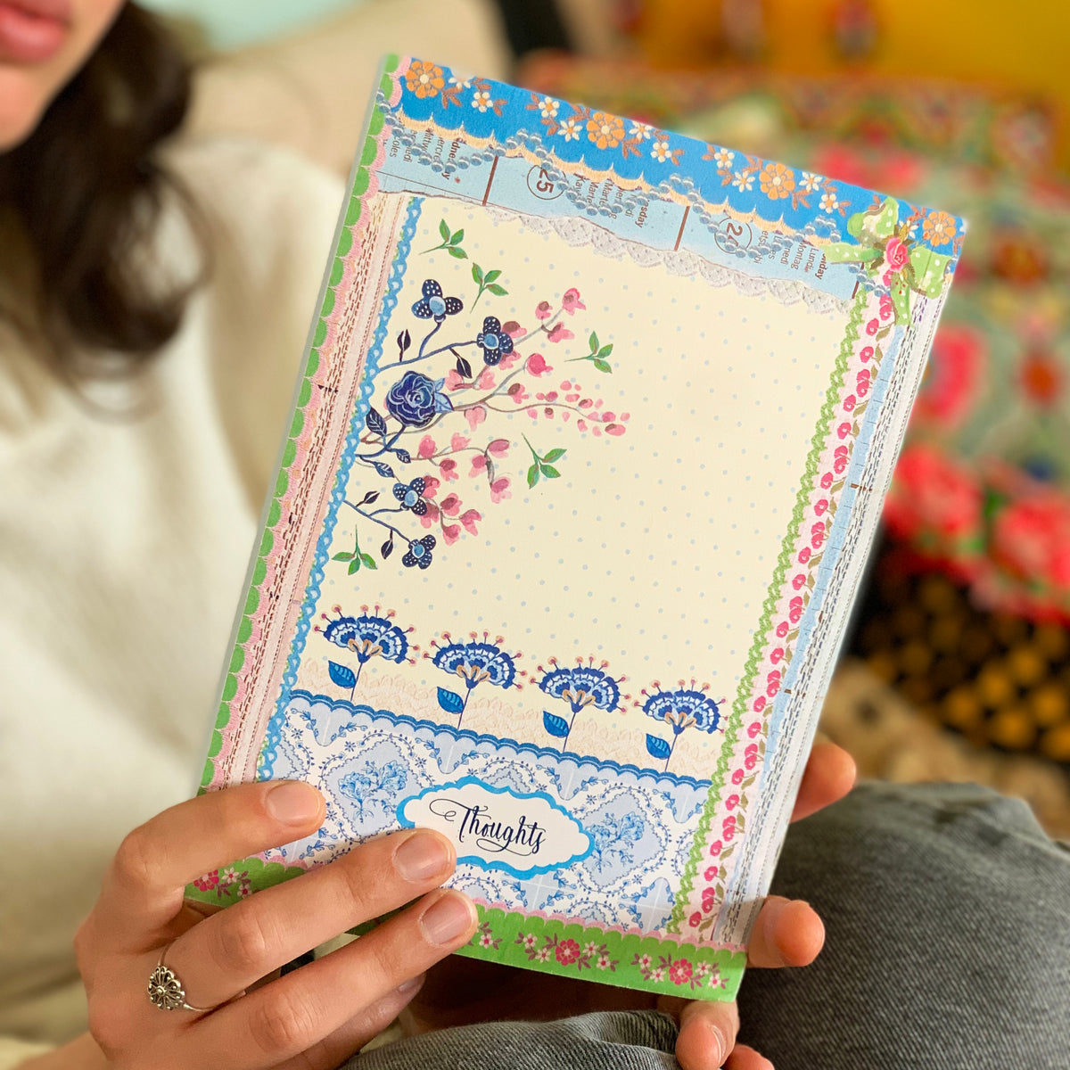 מחברת מאויירת בסדרת הכחול לבן