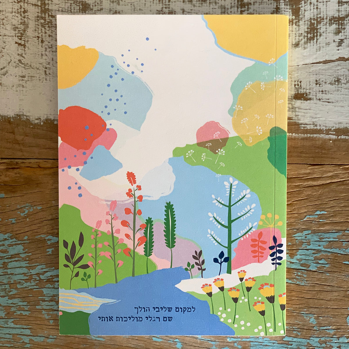 נופי הנחל -מחברת מאויירת