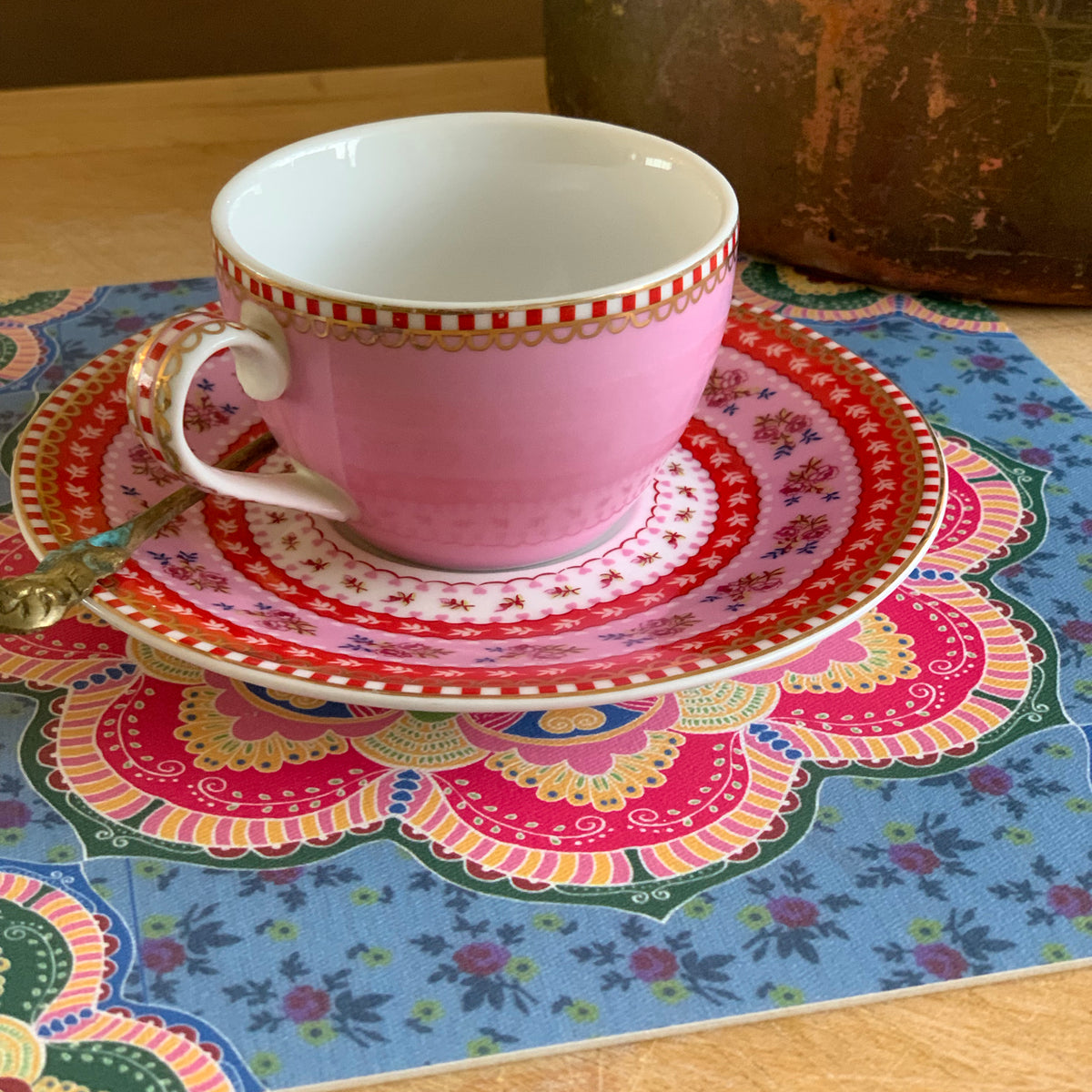 תחתית מנדלה שולחנית לדברים חמים- לוליפופ