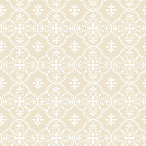 שטיח PVC 'זכוכית סבתא - בז