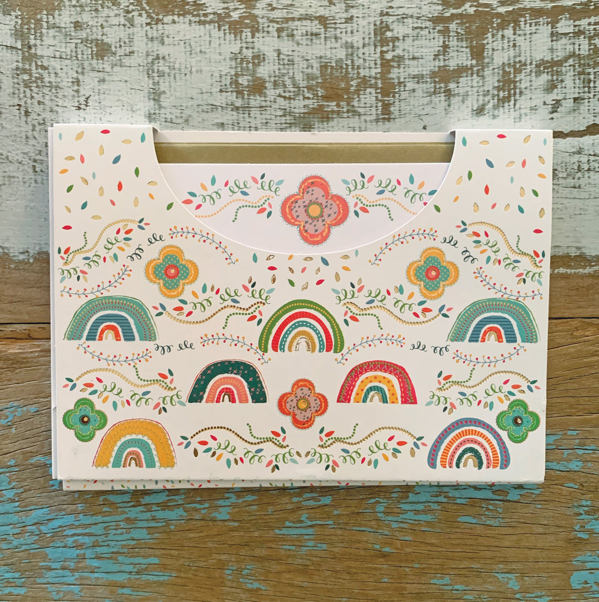 סט אגרות גדול קשתות ופרחים - פרחי הקשת