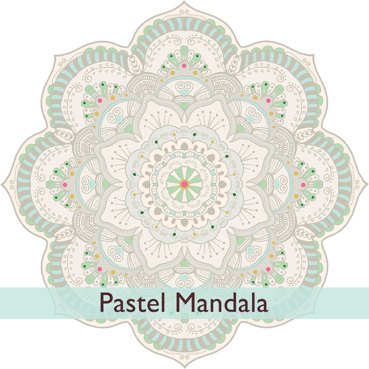 מנדלת קיר - Pastels