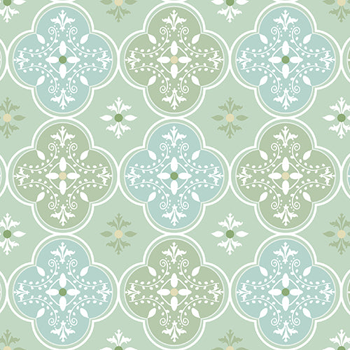 שטיח PVC זכוכית סבתא - ירוק