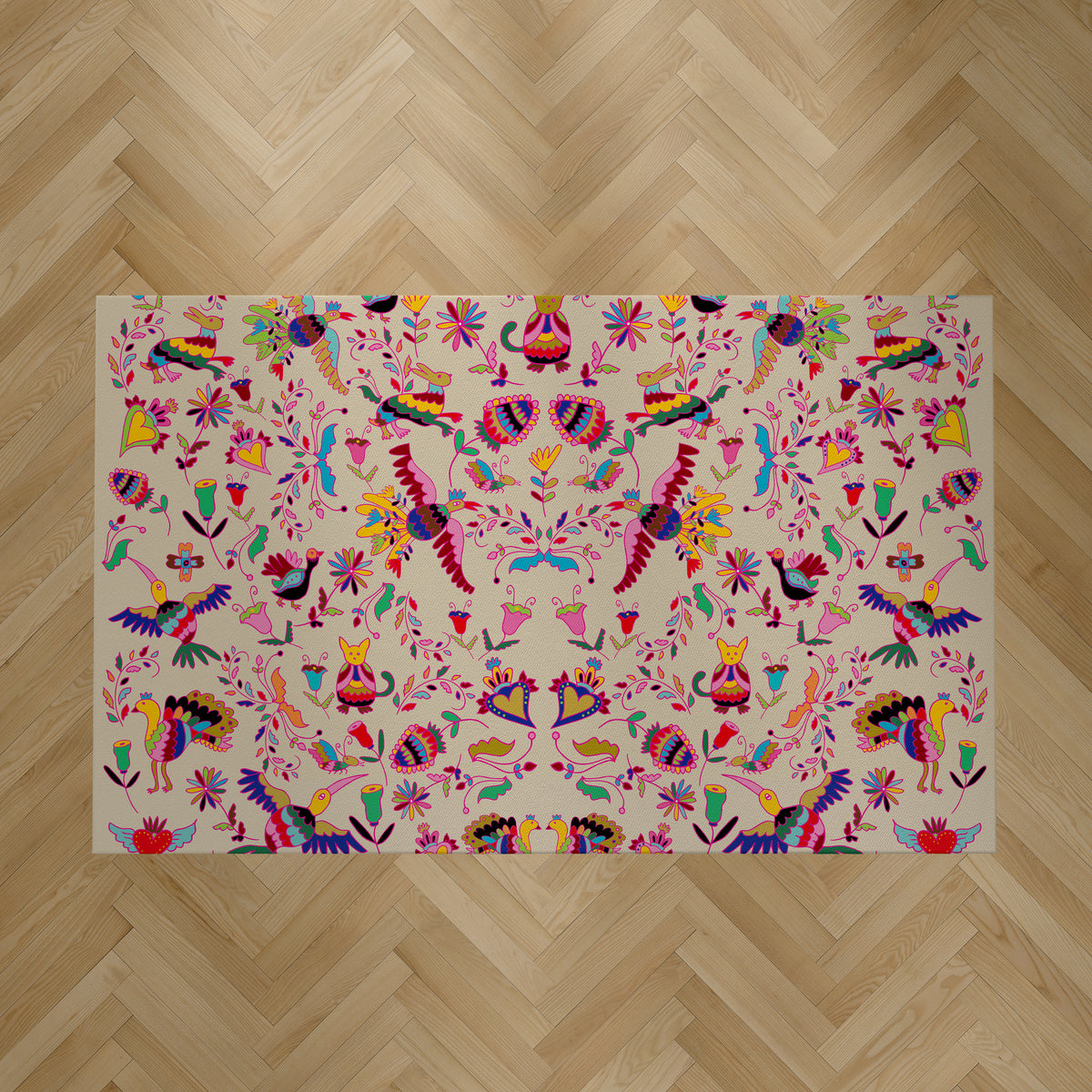 שטיח pvc  - מקסיקני בז׳