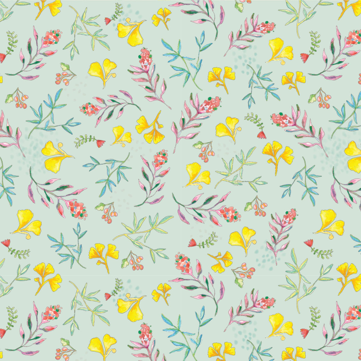 שטיח pvc-  מיקה תכלת