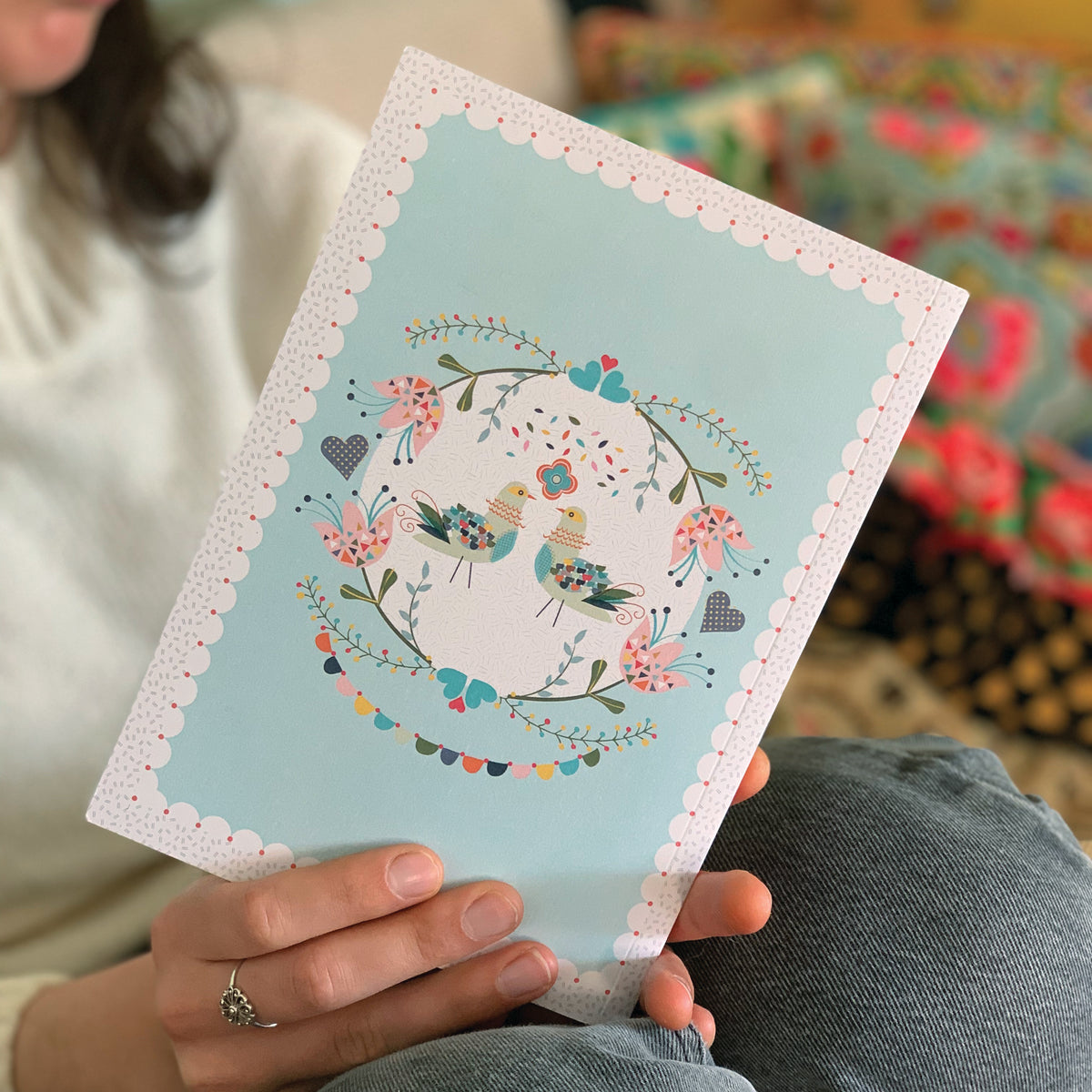 מחברת מאויירת- ציפורים סקנדינביות