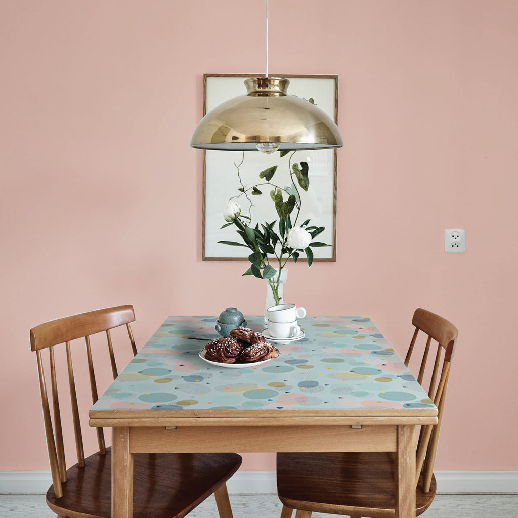 מפת שולחן pvc מלבנית ג'לי בינס - תכלת – Gal Designs